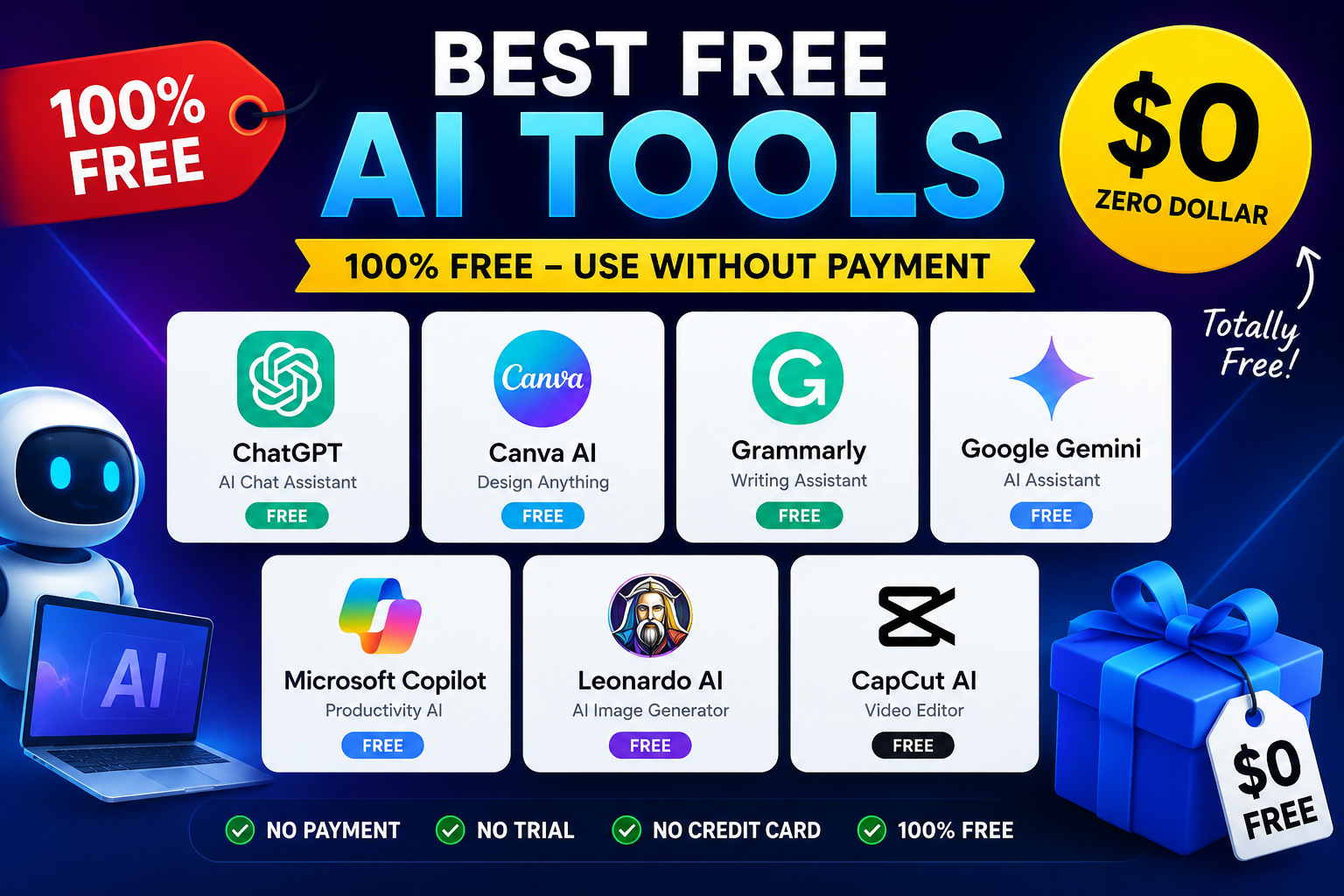Best free AI tools