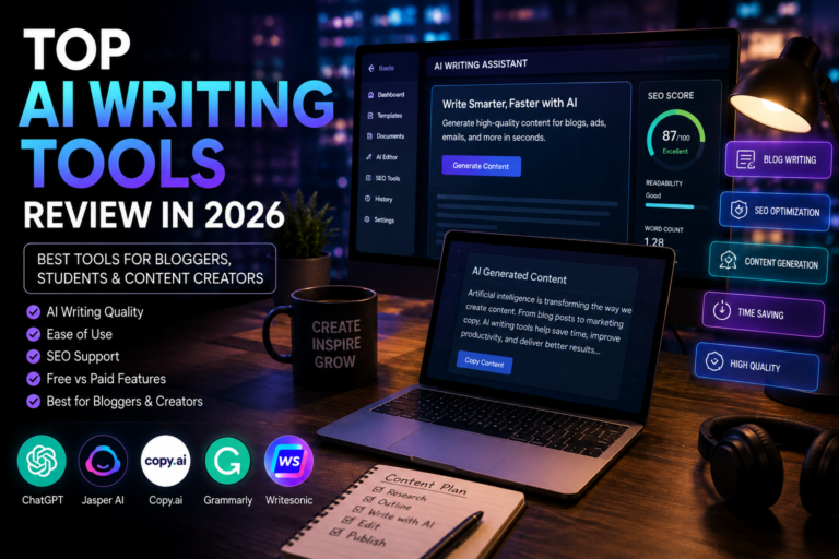 Top AI Writing Tools Review in 2026