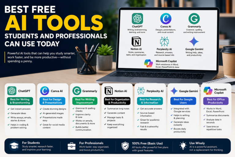 Best free AI tools
