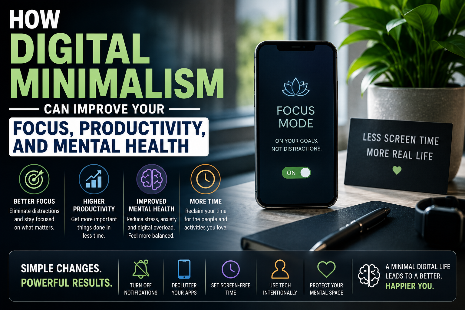 How digital minimalism boosts your focus